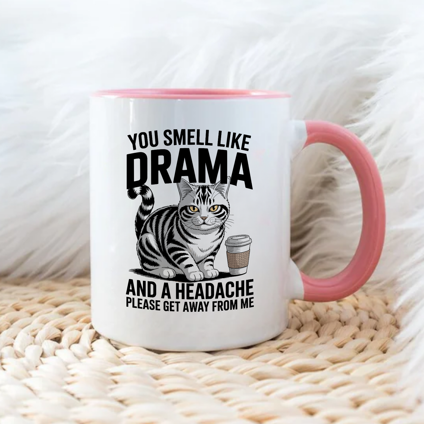 You smell like drama - Šoljica
