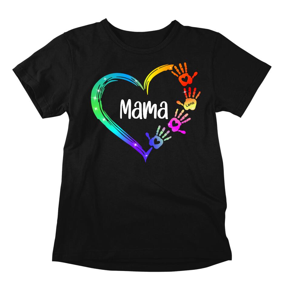 Mama i Deca Majica (Crna)