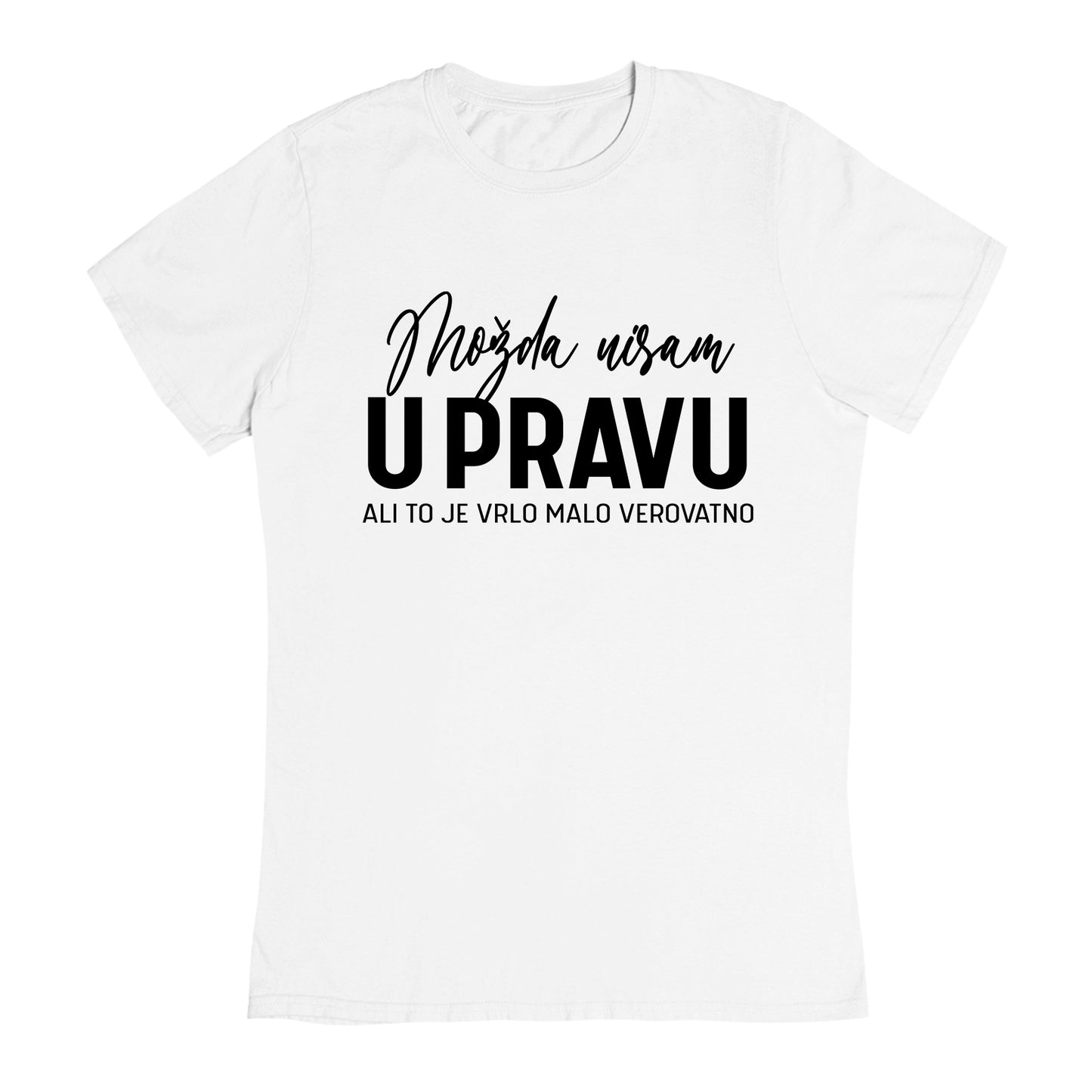 Možda nisam u pravu majica