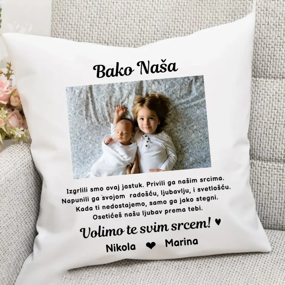 Jastuk sa slikom - Jednina