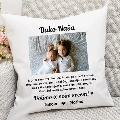 Jastuk sa slikom - Jednina