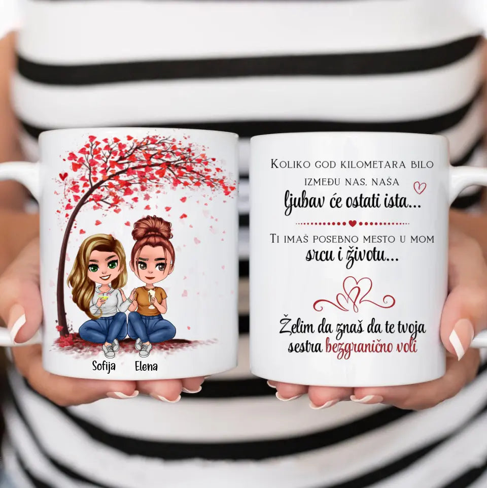 2 Sestre (Lutke) šoljica