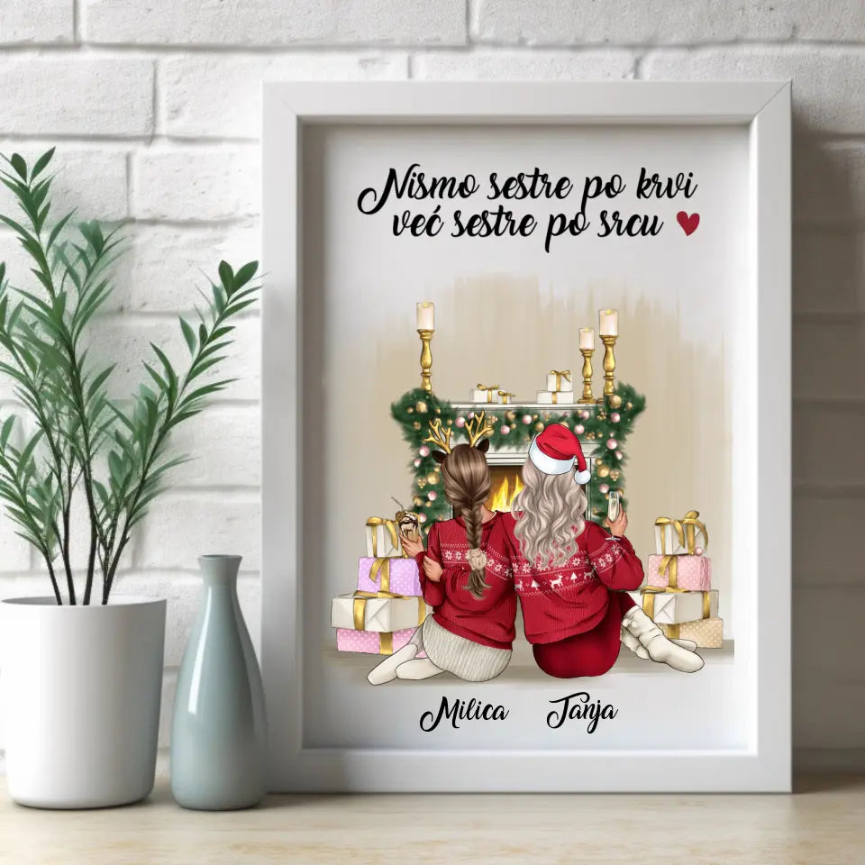 Drugarice Božićni Poster