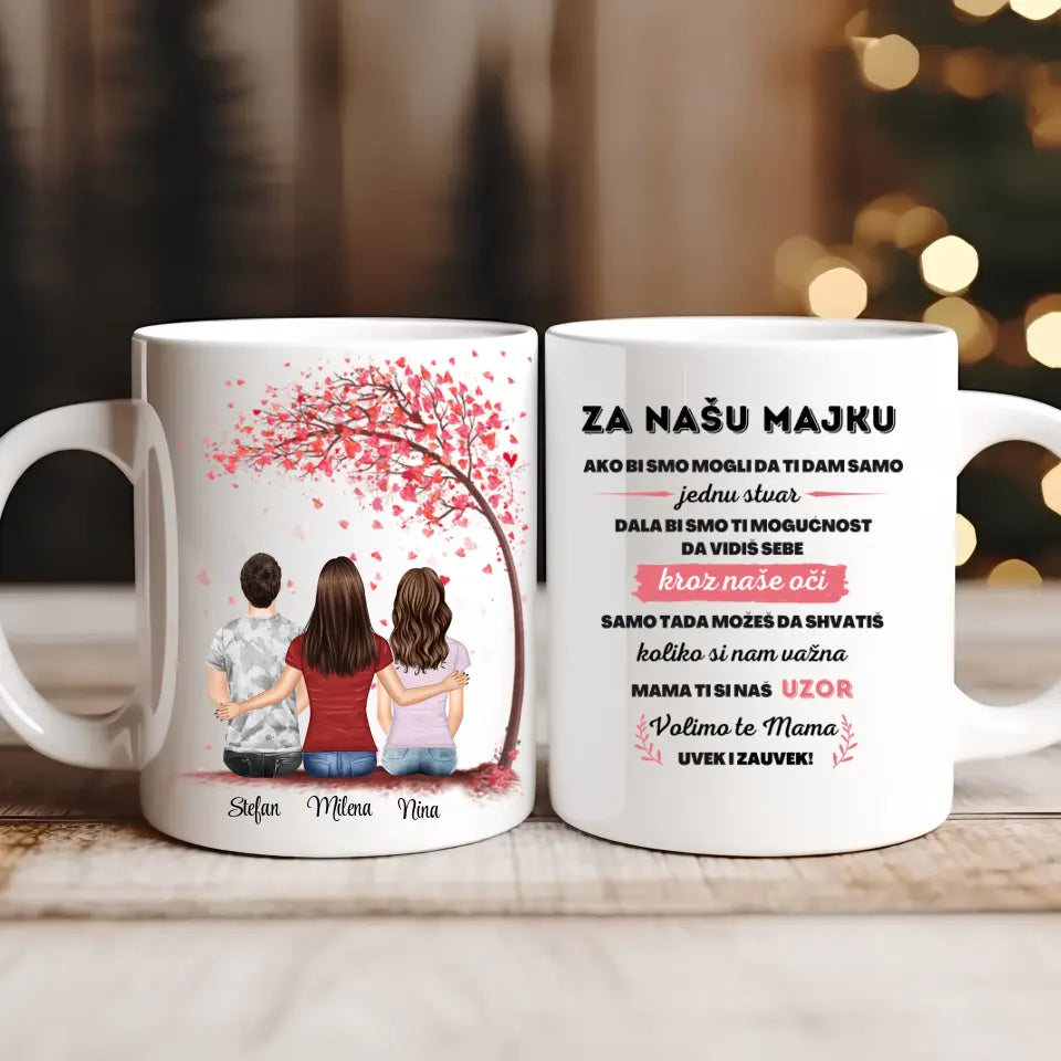 Majka, sin i ćerka - Šoljica