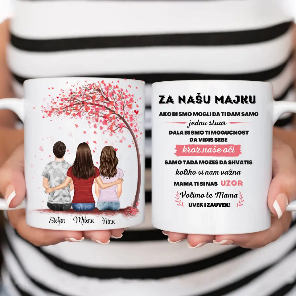 Majka, sin i ćerka - Šoljica