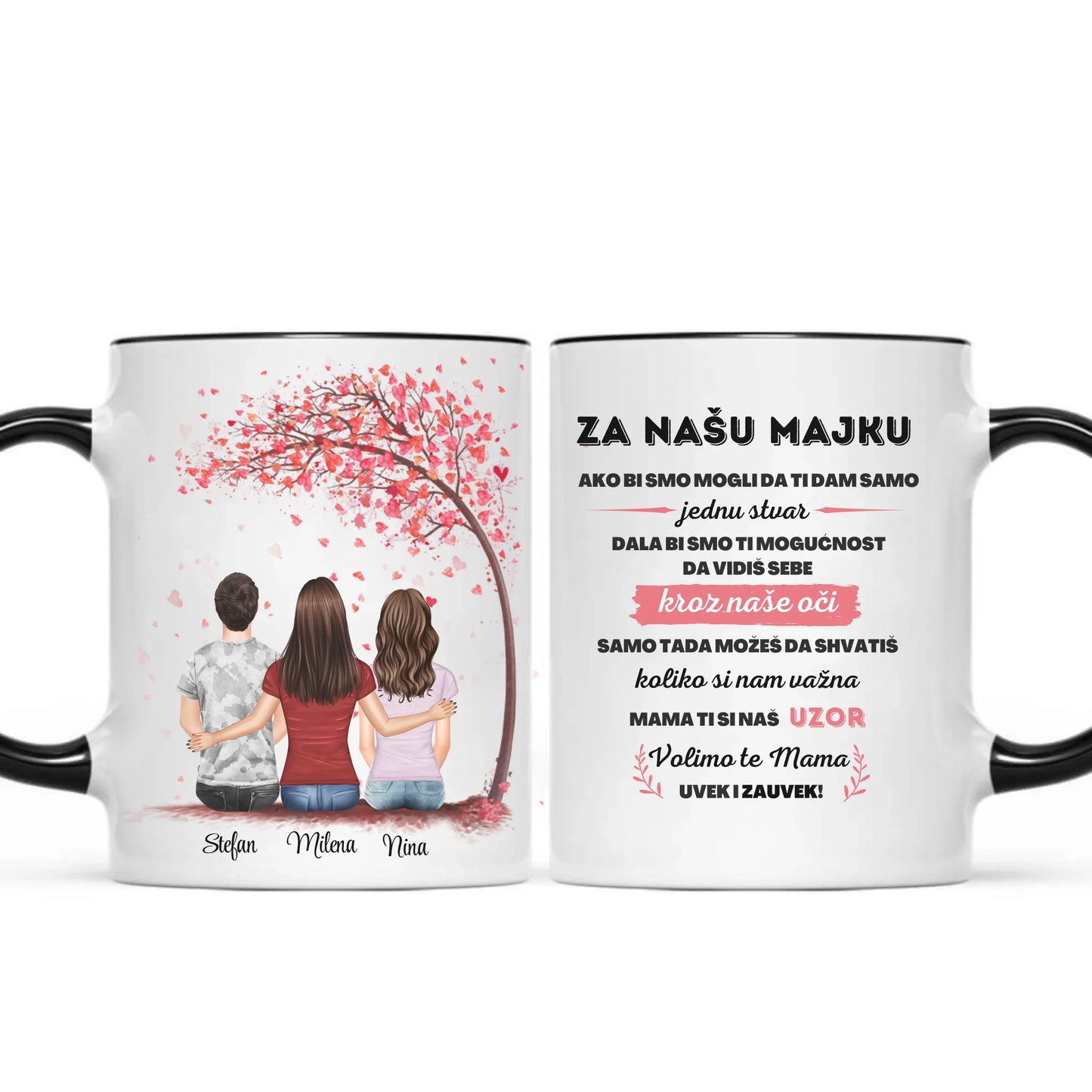 Majka, sin i ćerka - Šoljica