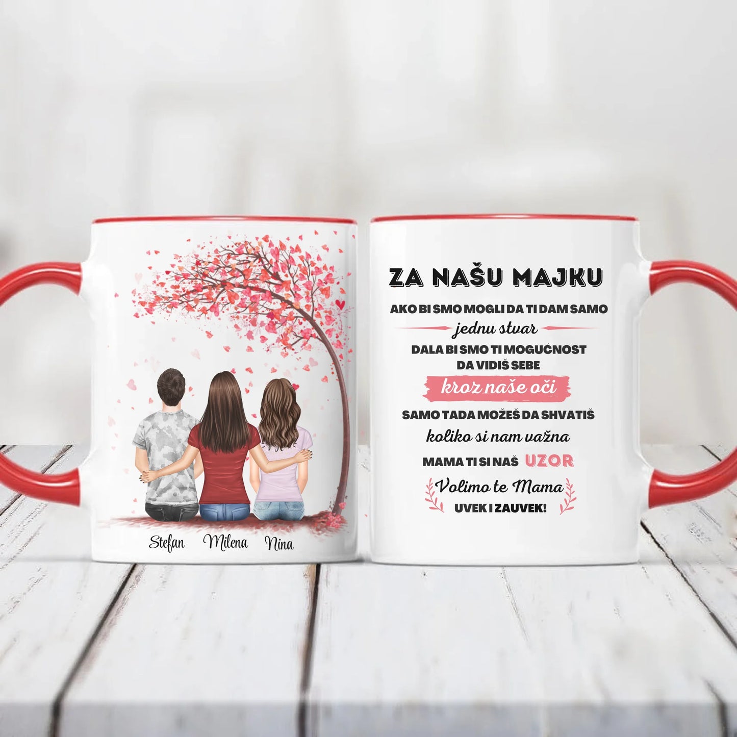 Majka, sin i ćerka - Šoljica