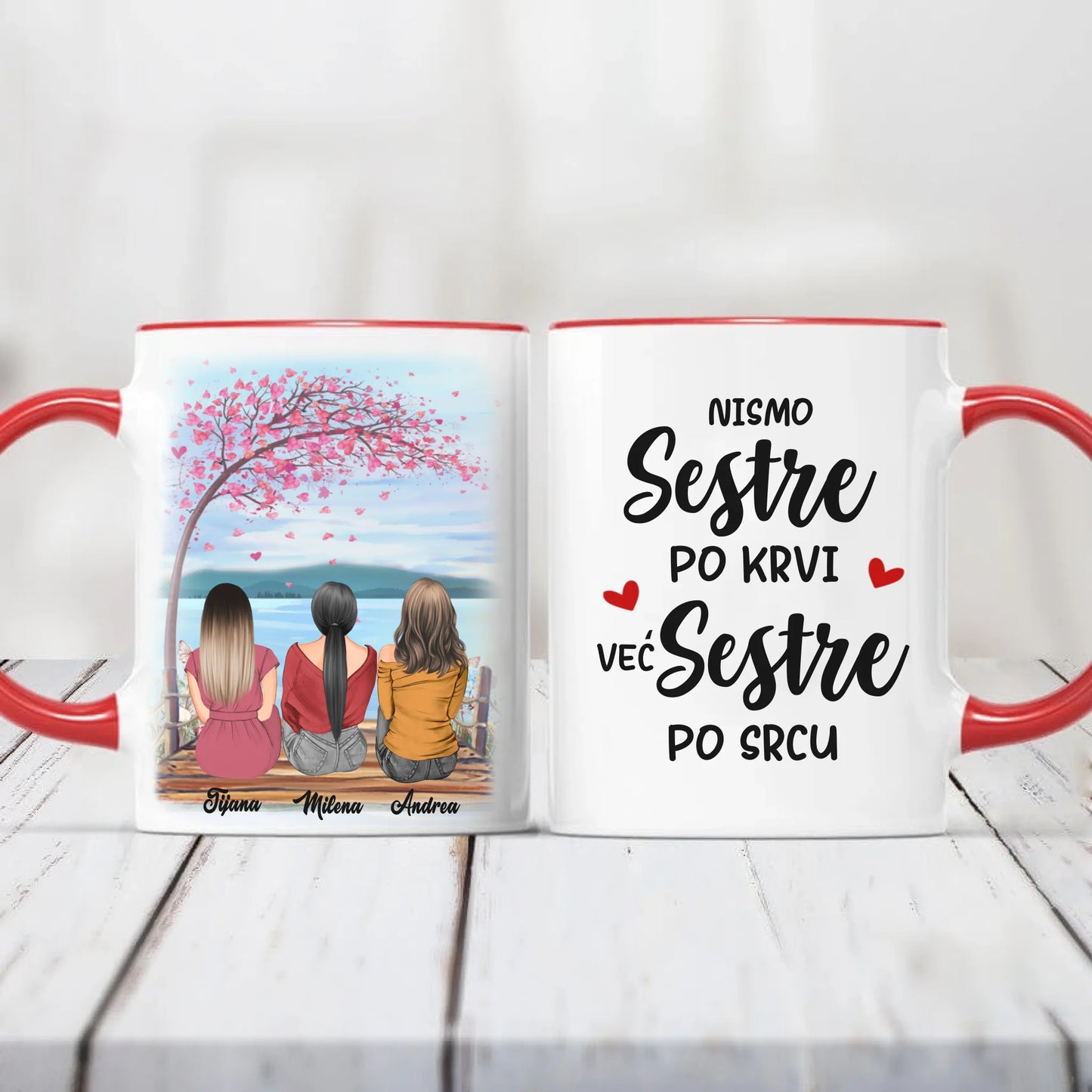 Tri Drugarice - Moguće do 5 drugarica - Šoljica