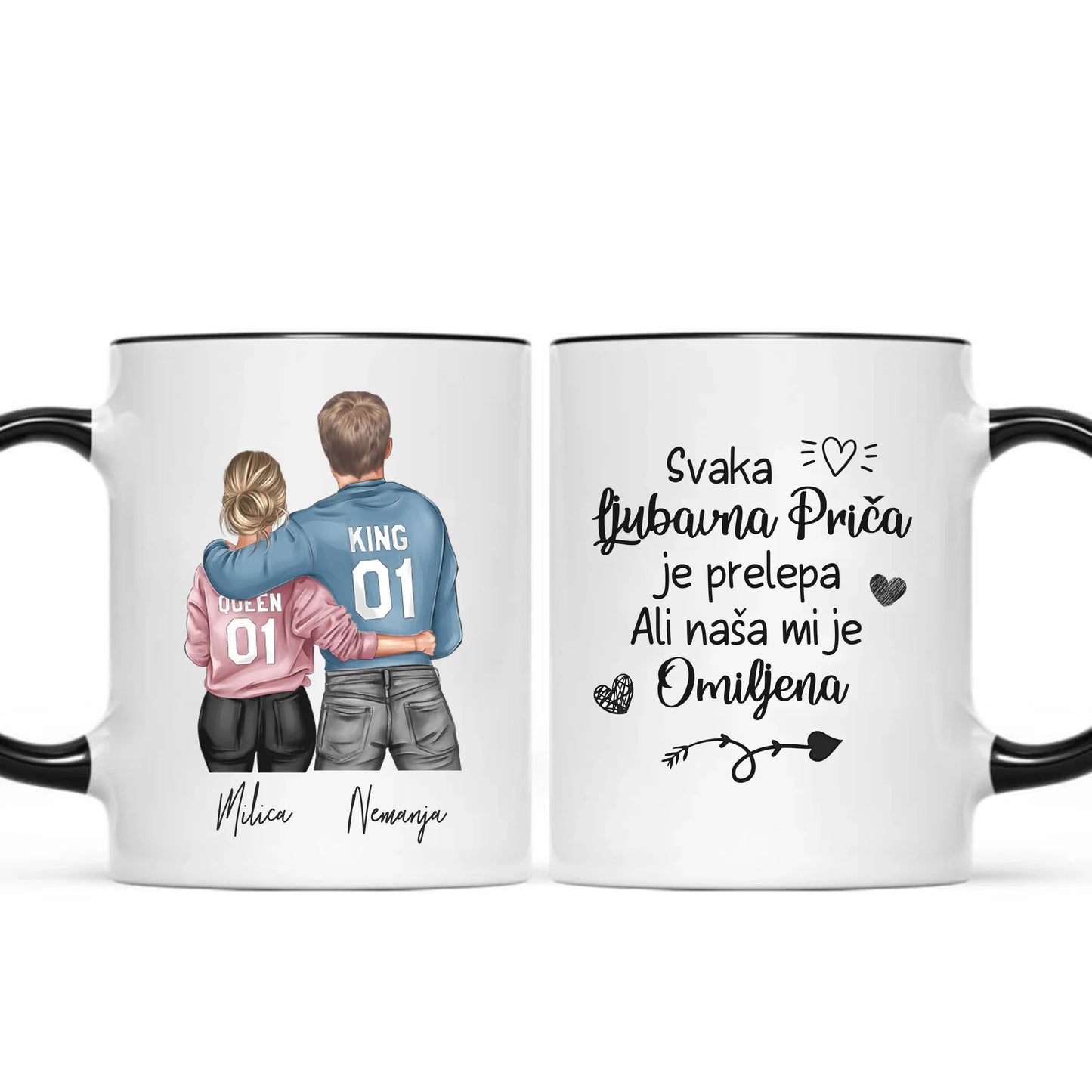 King & Queen Šoljica