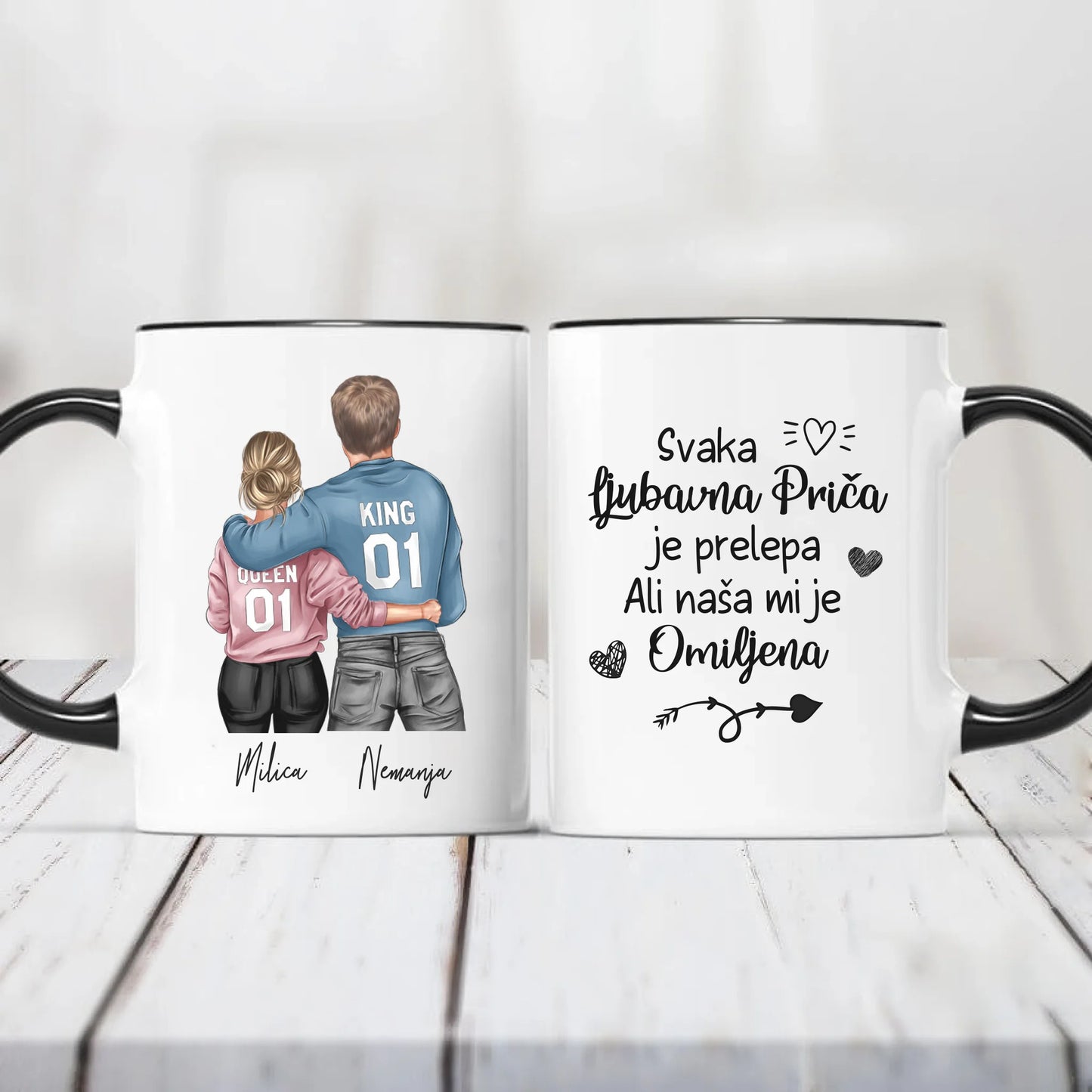 King & Queen Šoljica