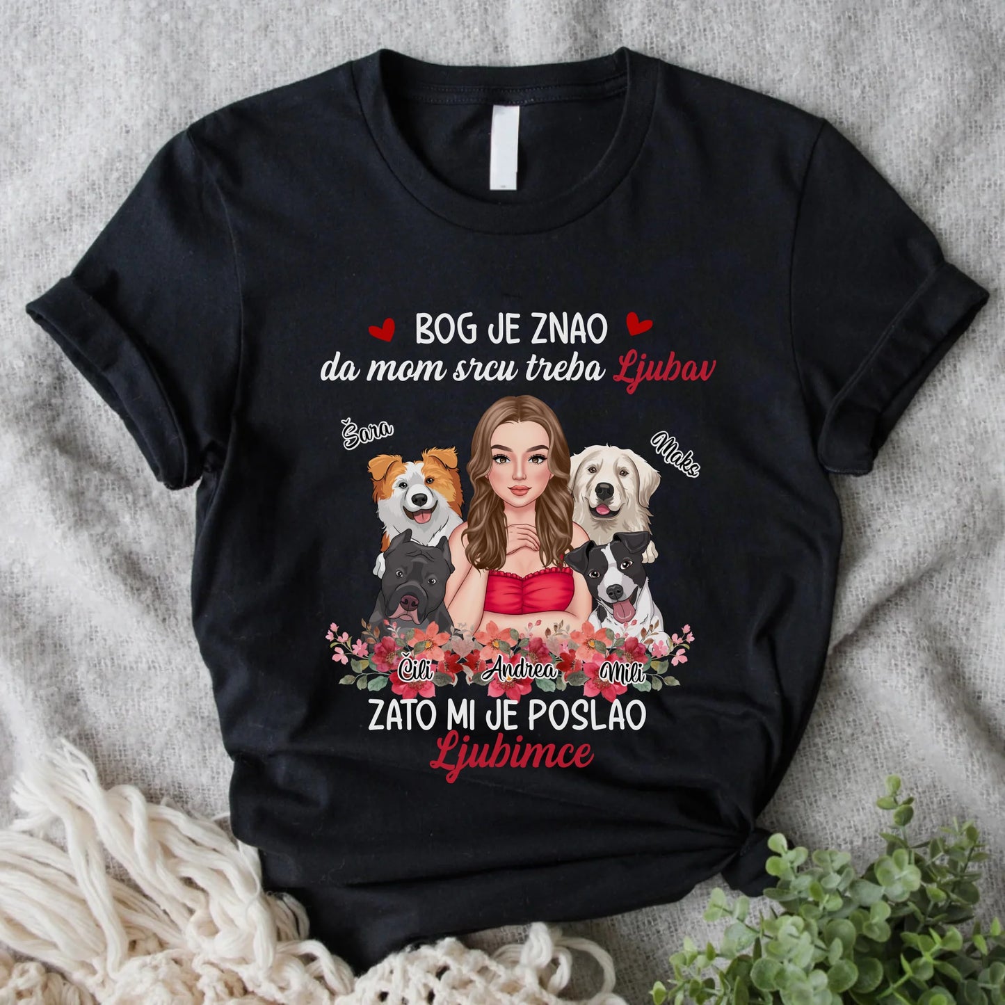 Mom srcu treba ljubav - Majica