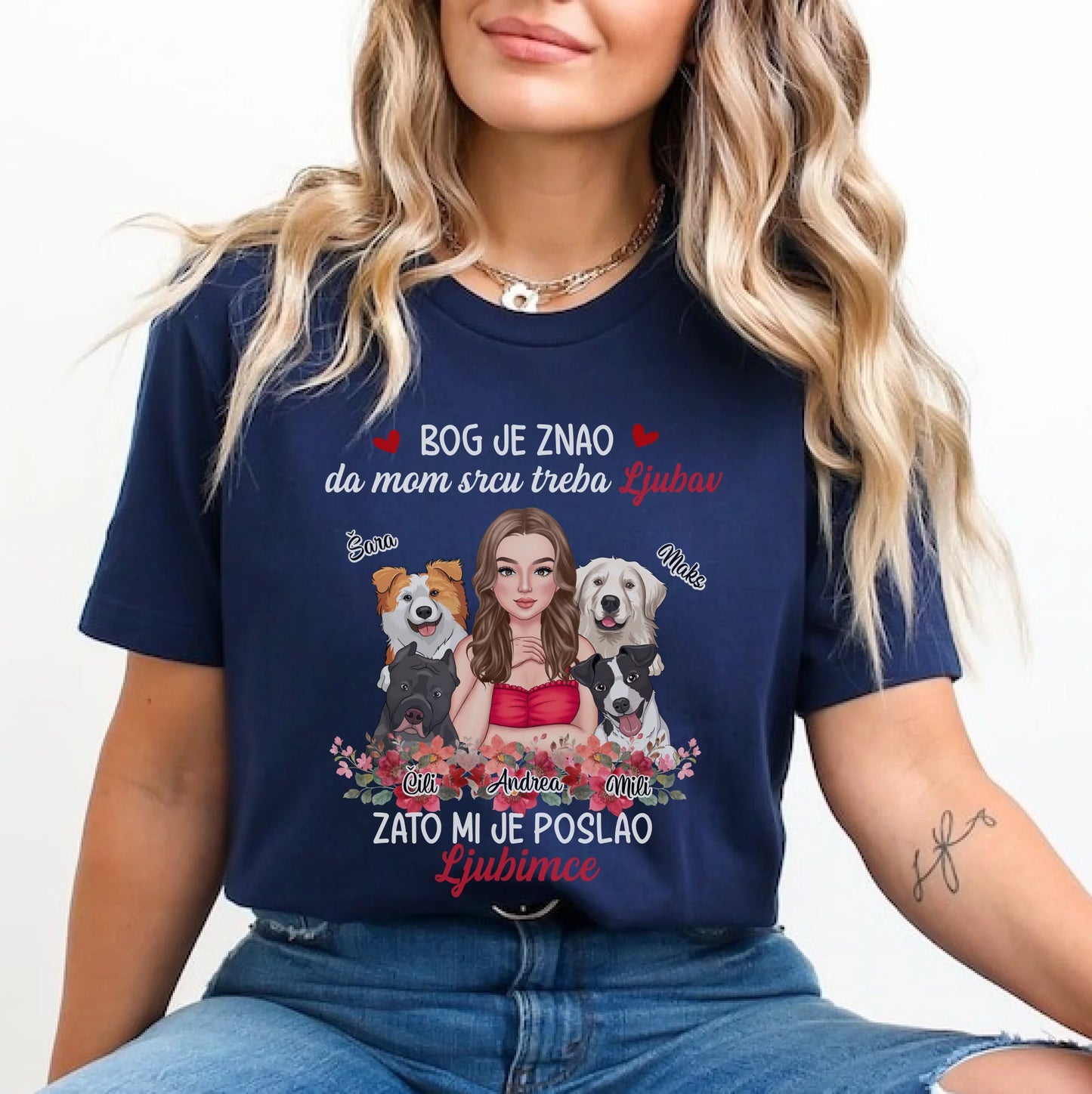 Mom srcu treba ljubav - Majica