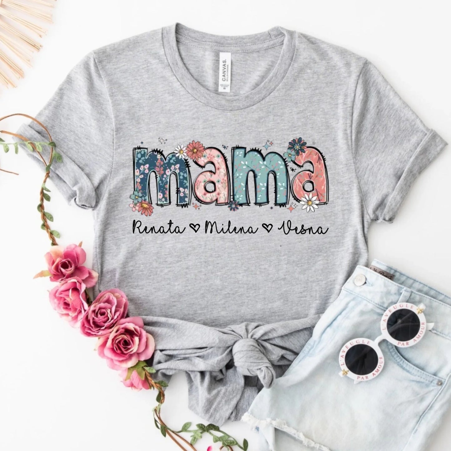 Mama (izbor do 8 imena deteta)- Majica