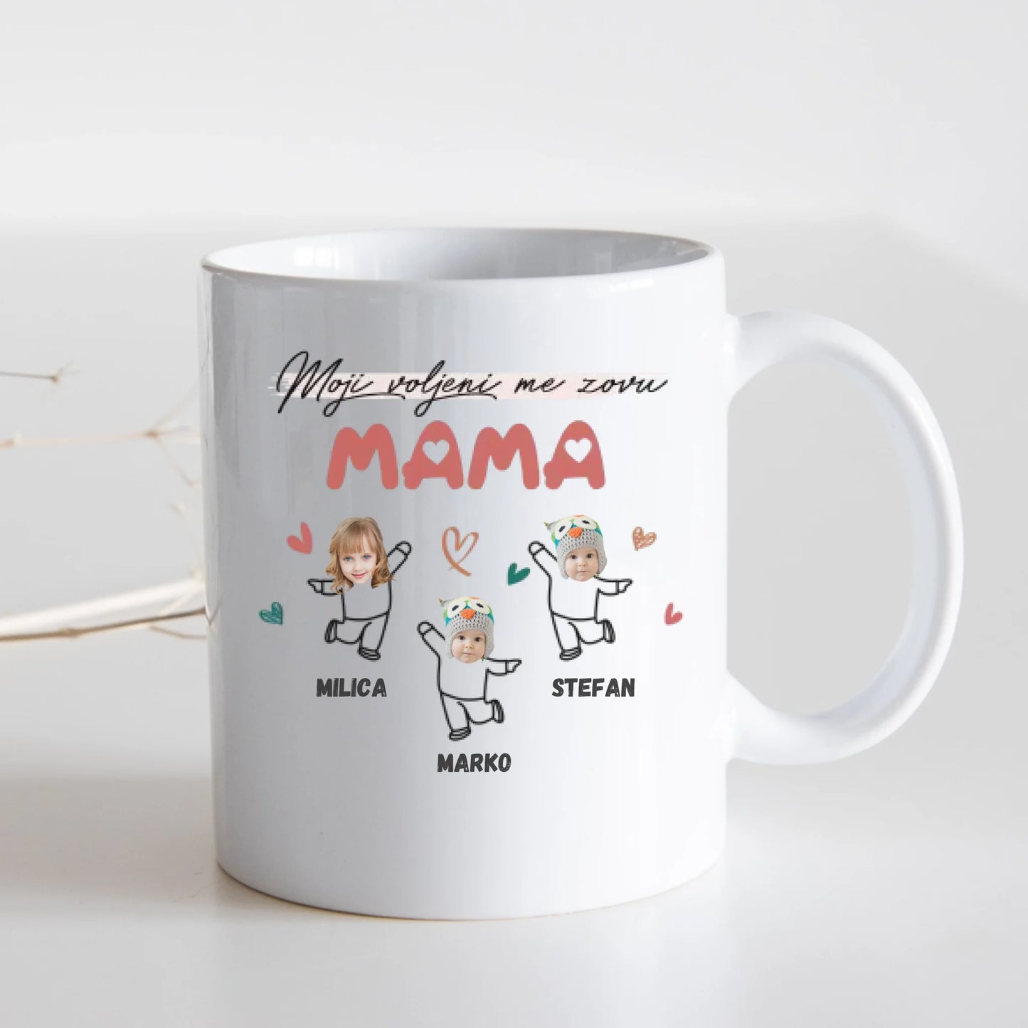 Moji voljeni me zovu - Mama - Šoljica