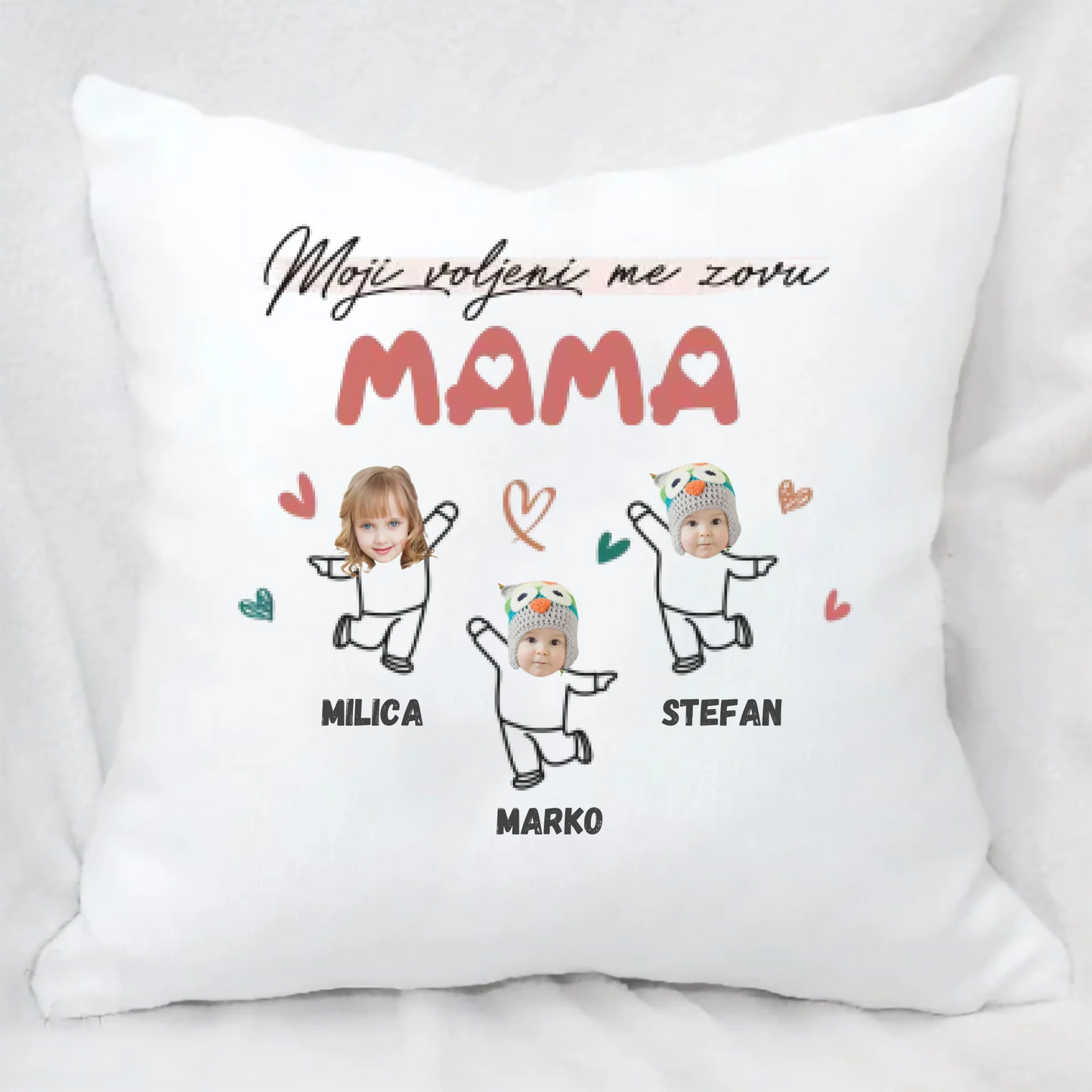 Moji voljeni me zovu - Mama - Jastuk