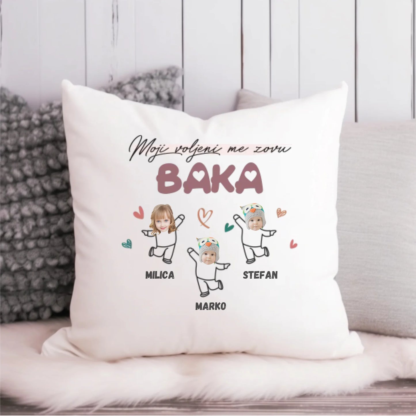 Moji voljeni me zovu - Baka - Jastuk