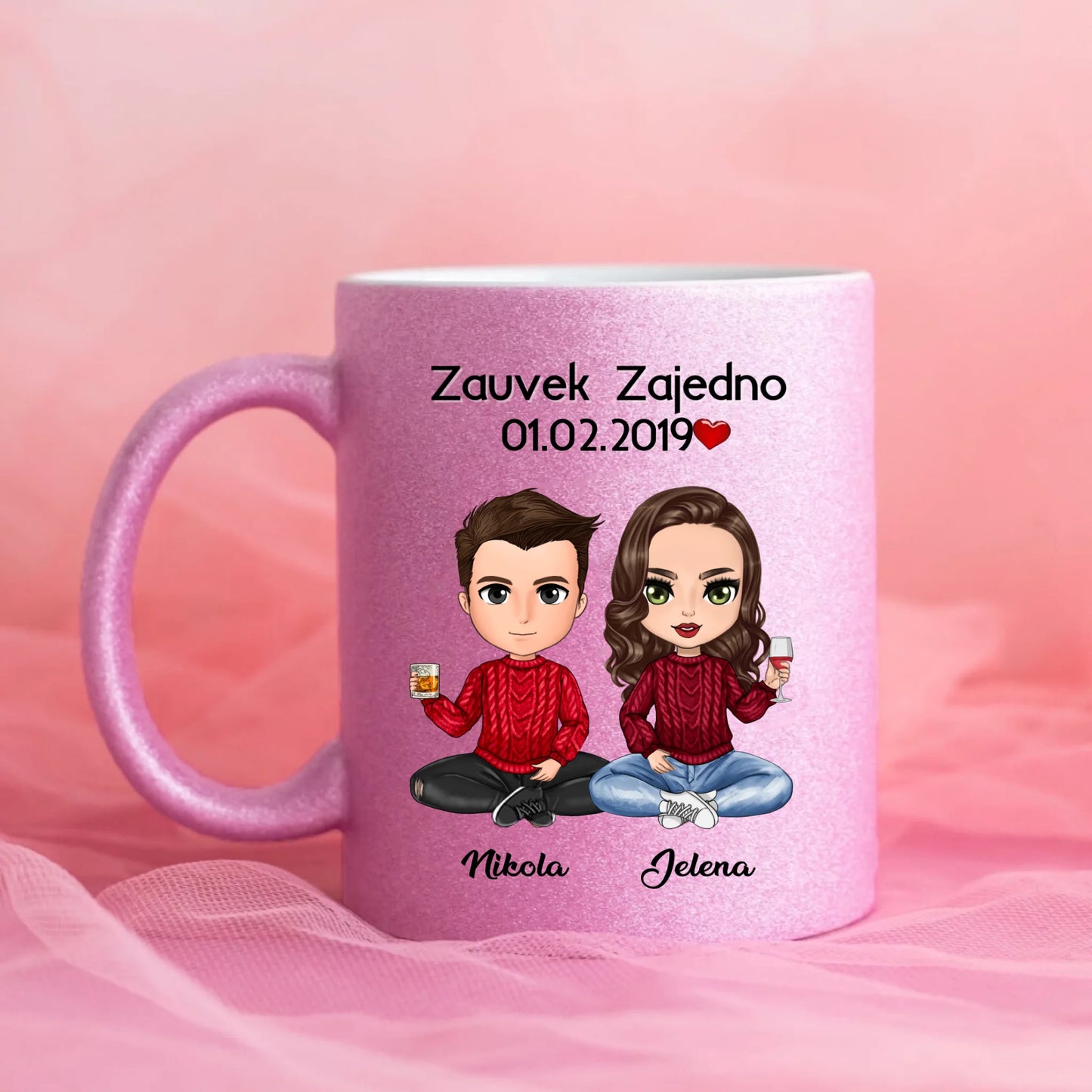 Zauvek zajedno šolja