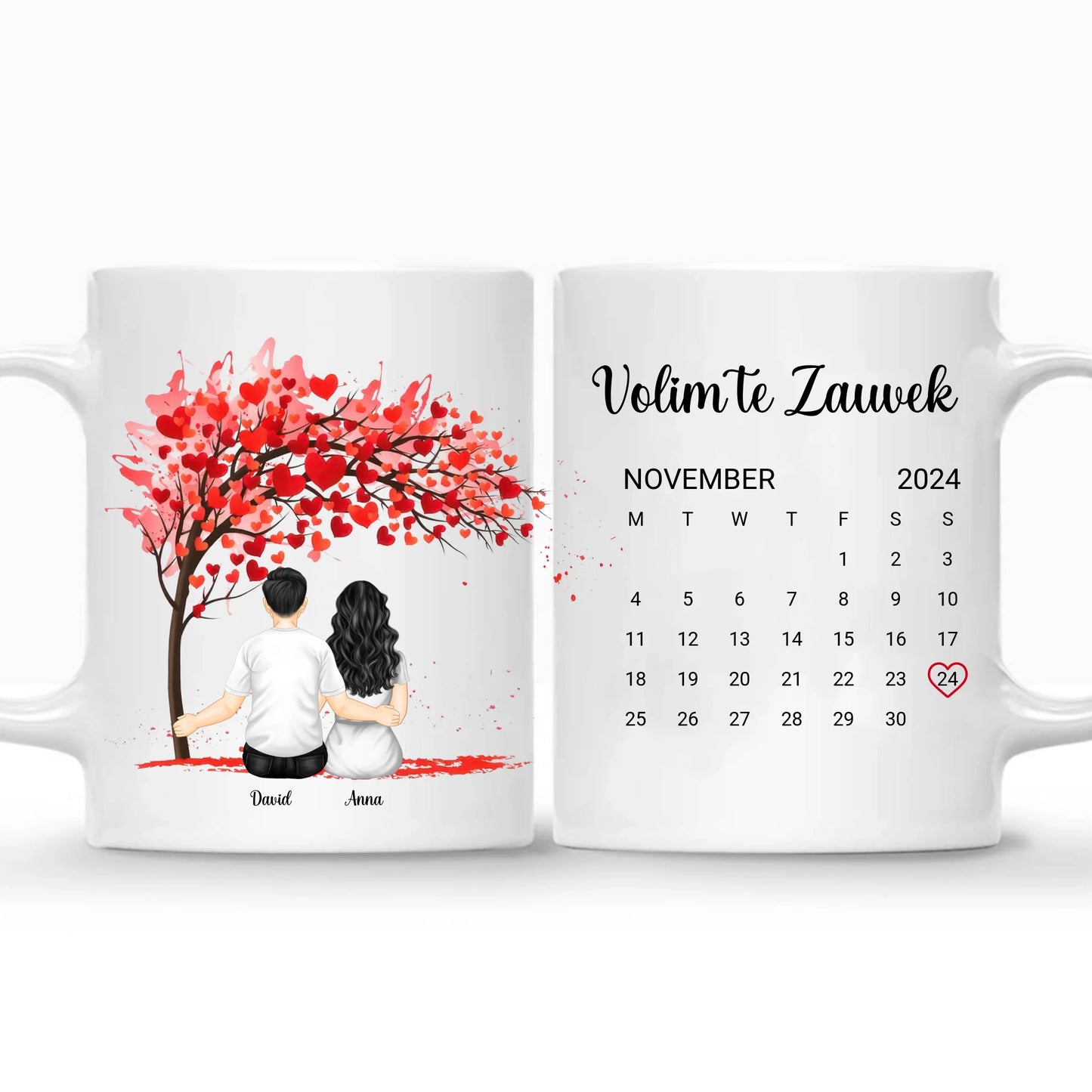 Personalizovana šoljica sa posebnim datumom