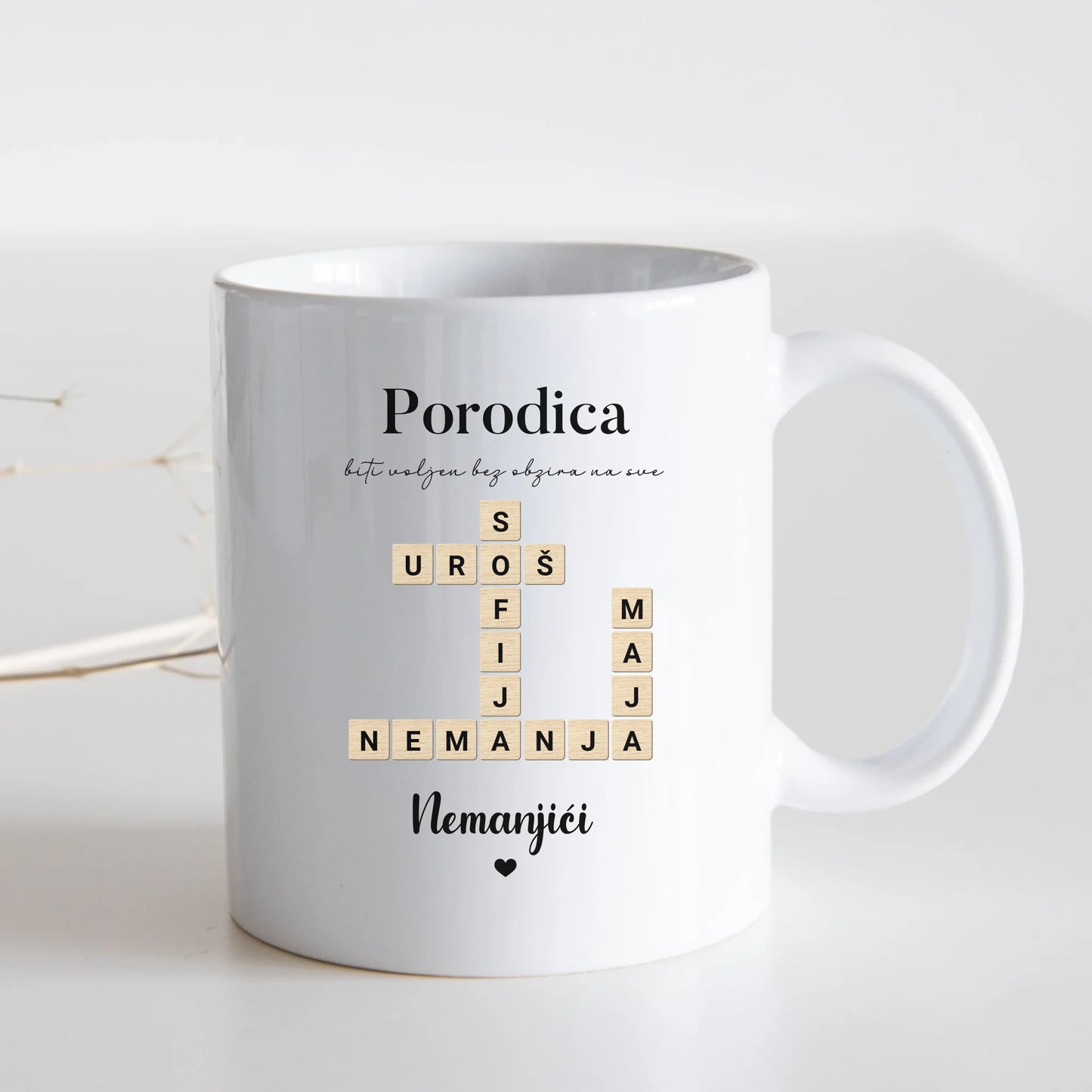 Personalizovana šoljica za Porodicu