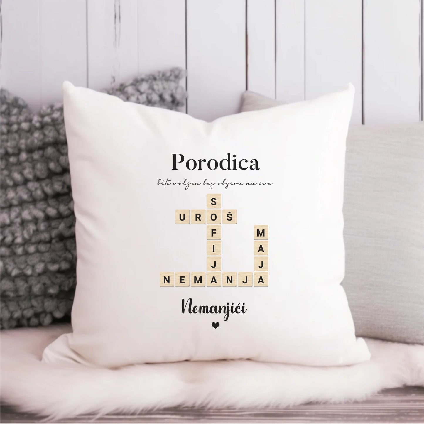 Personalizovan jastuk za Porodicu