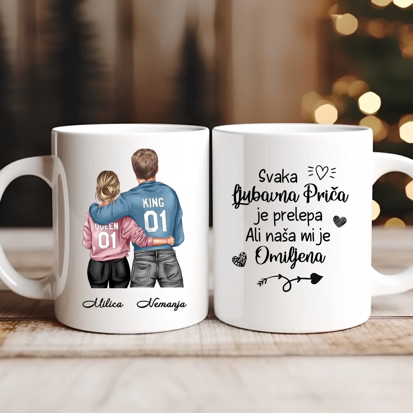 King & Queen Šoljica