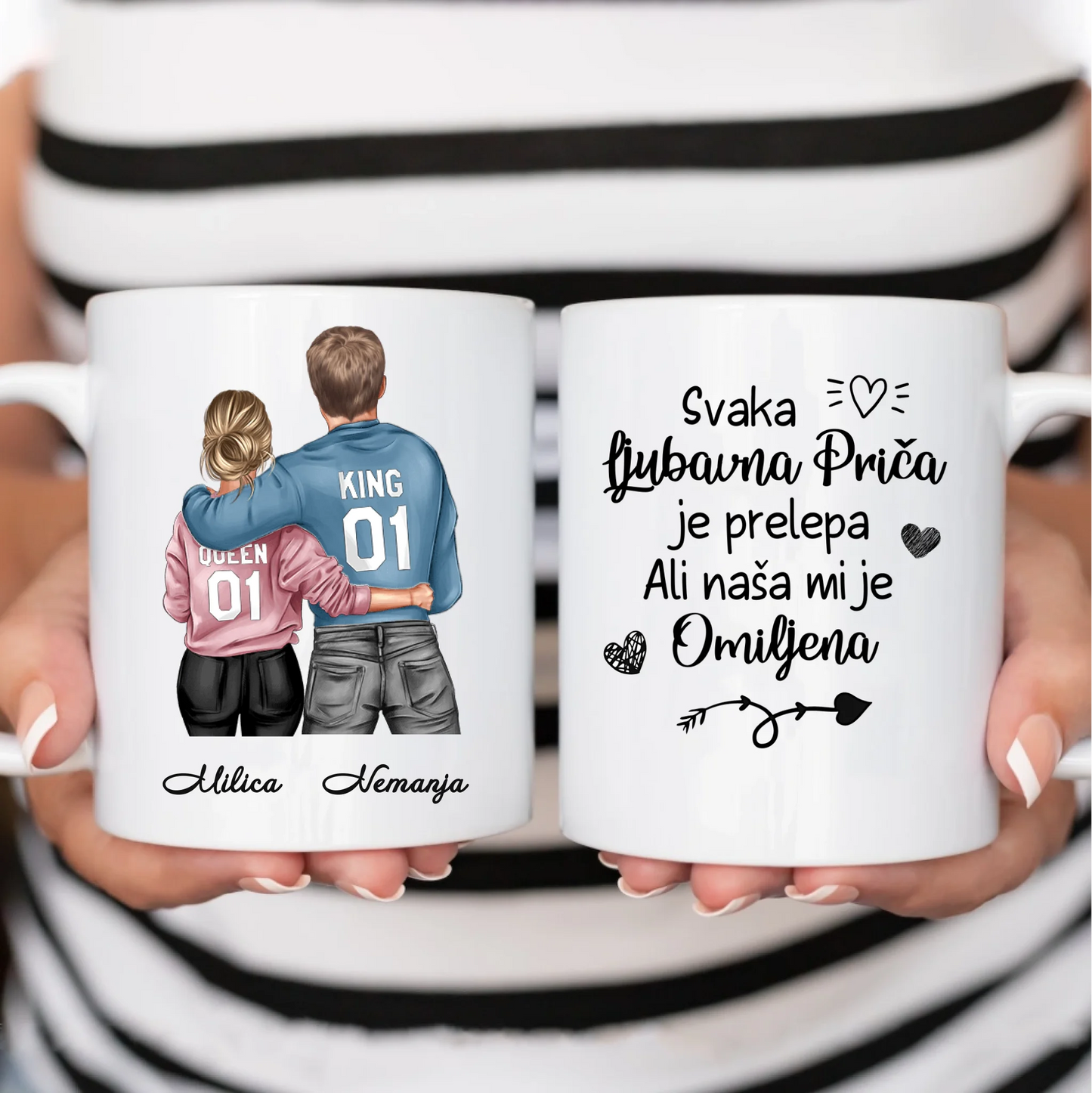 King & Queen Šoljica
