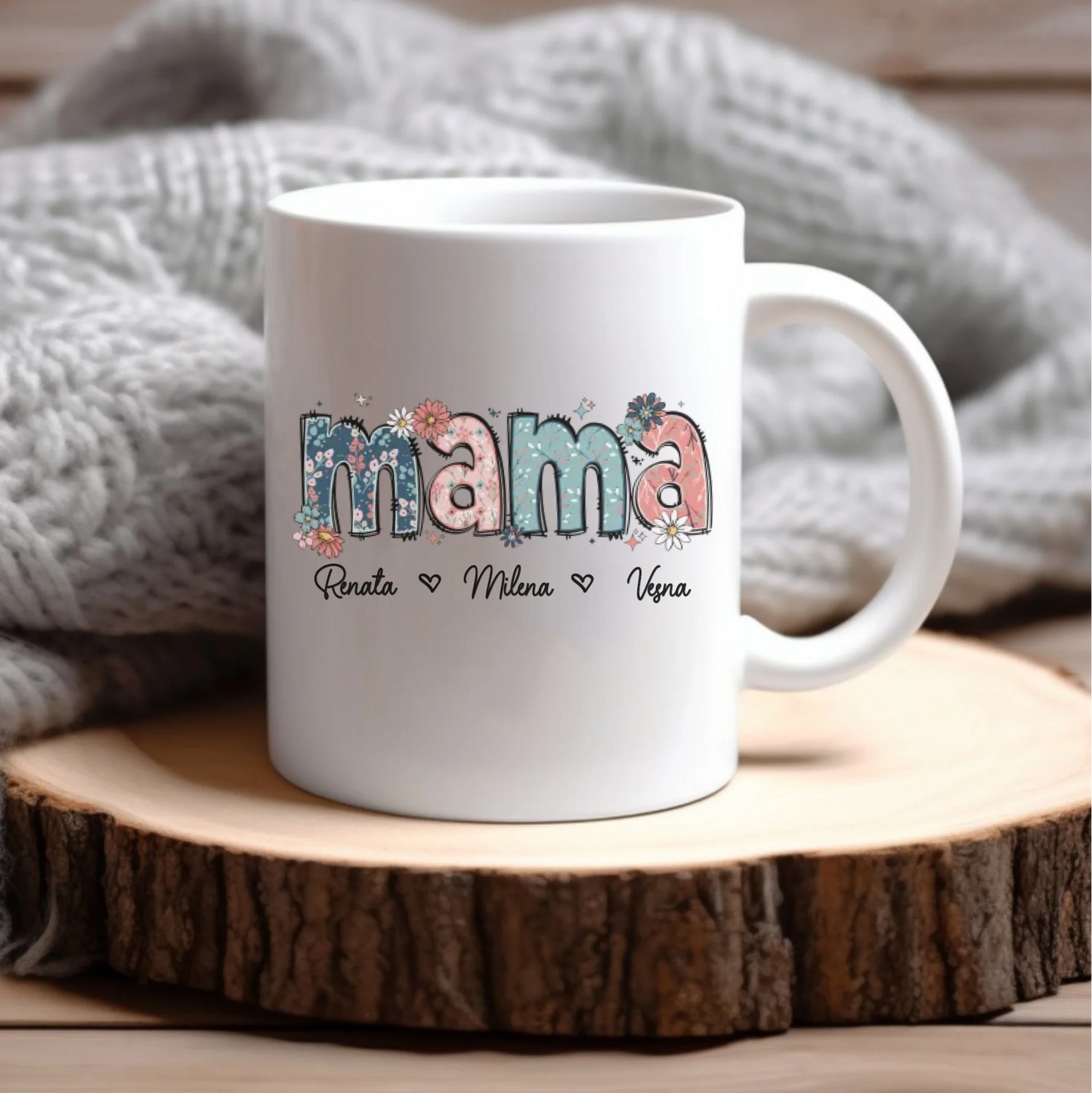 Mama (izbor do 8 imena deteta)- Šoljica
