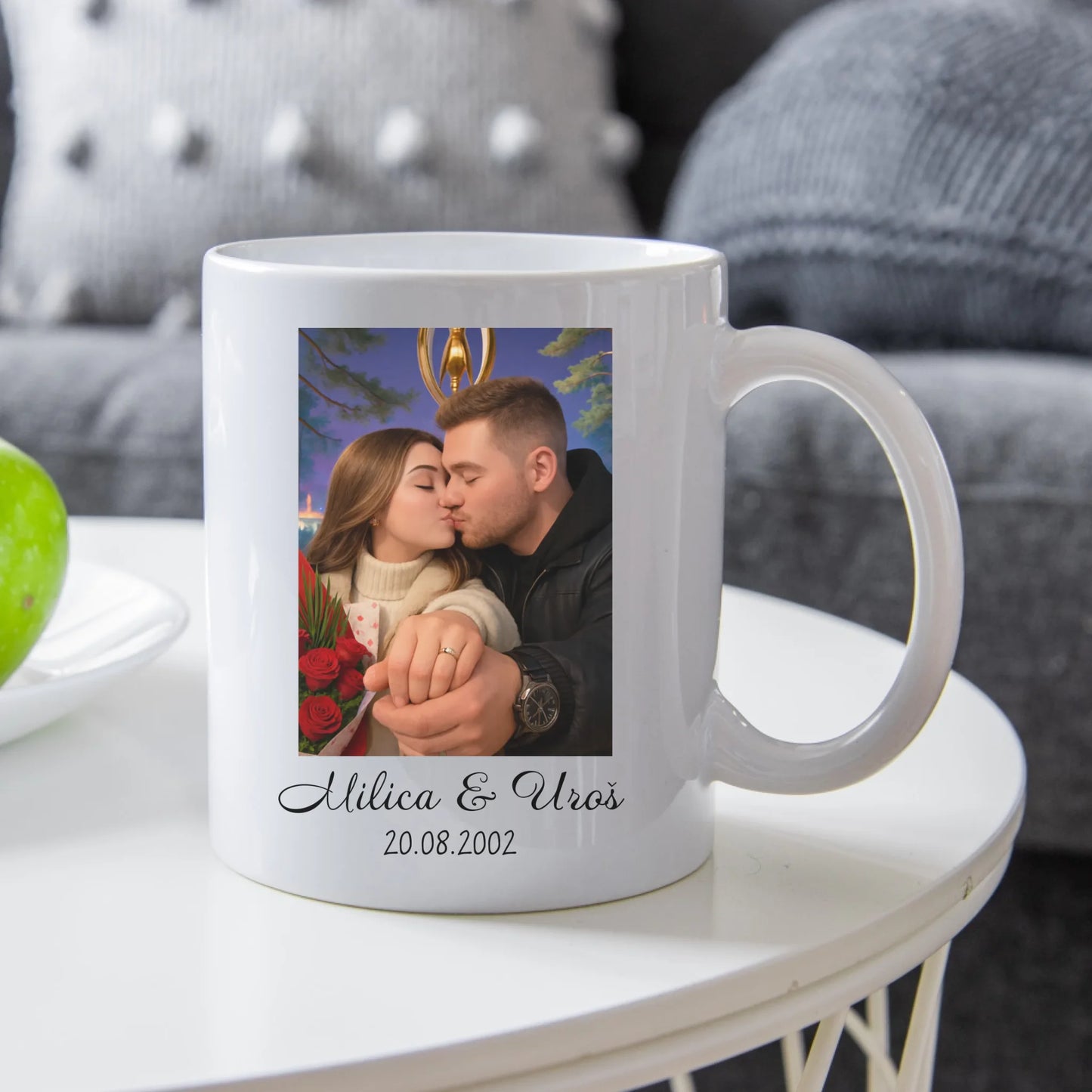 Animirana slika parova – poklon koji oduzima dah! - Šoljica