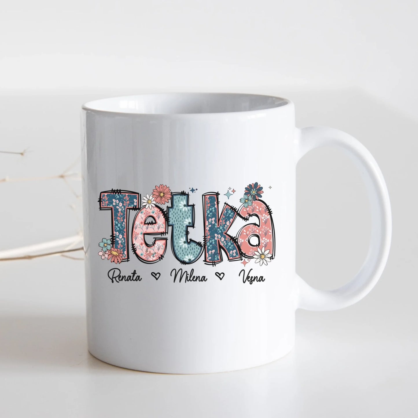 Tetka (izbor do 8 imena deteta)- Šoljica