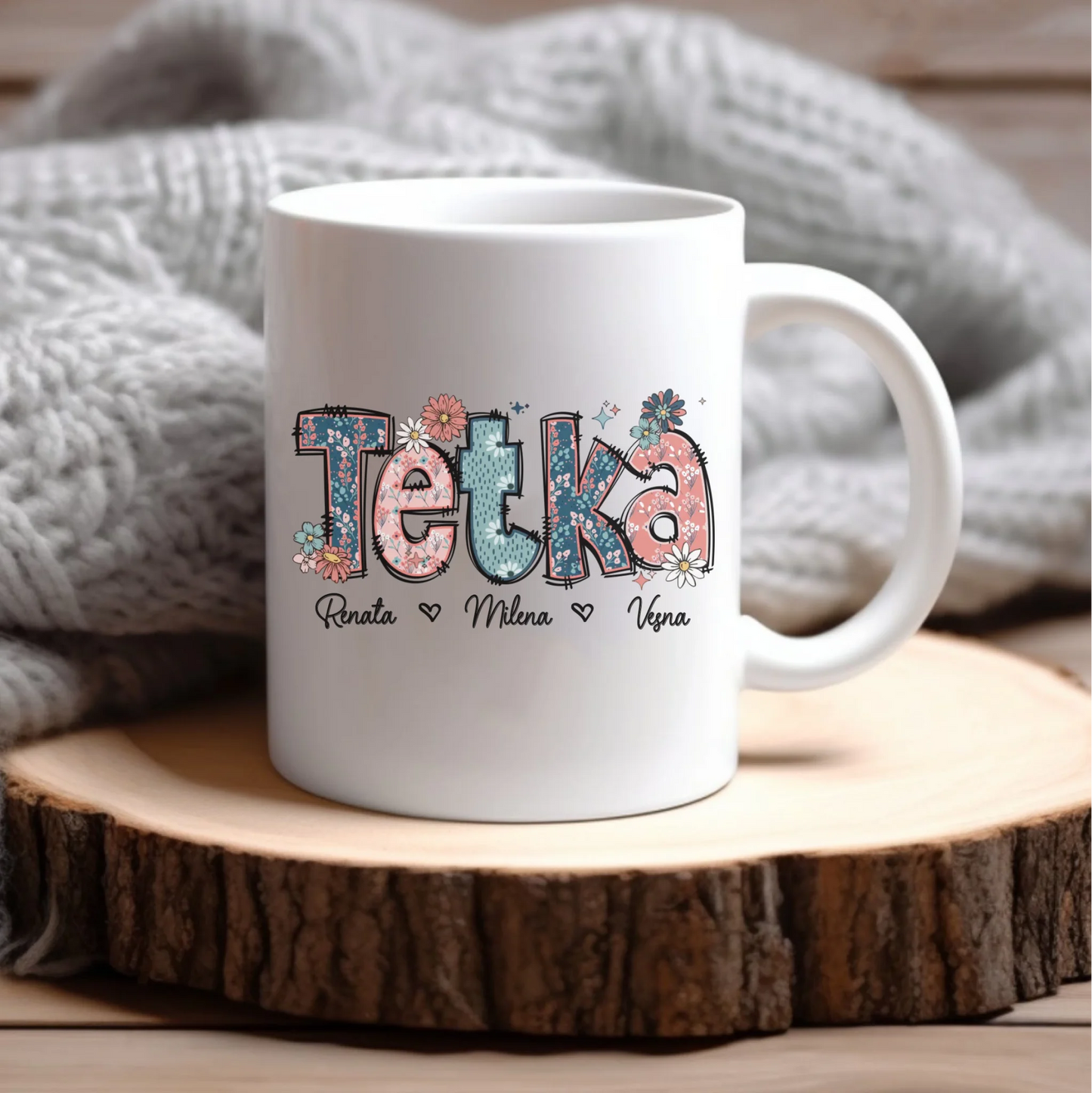 Tetka (izbor do 8 imena deteta)- Šoljica