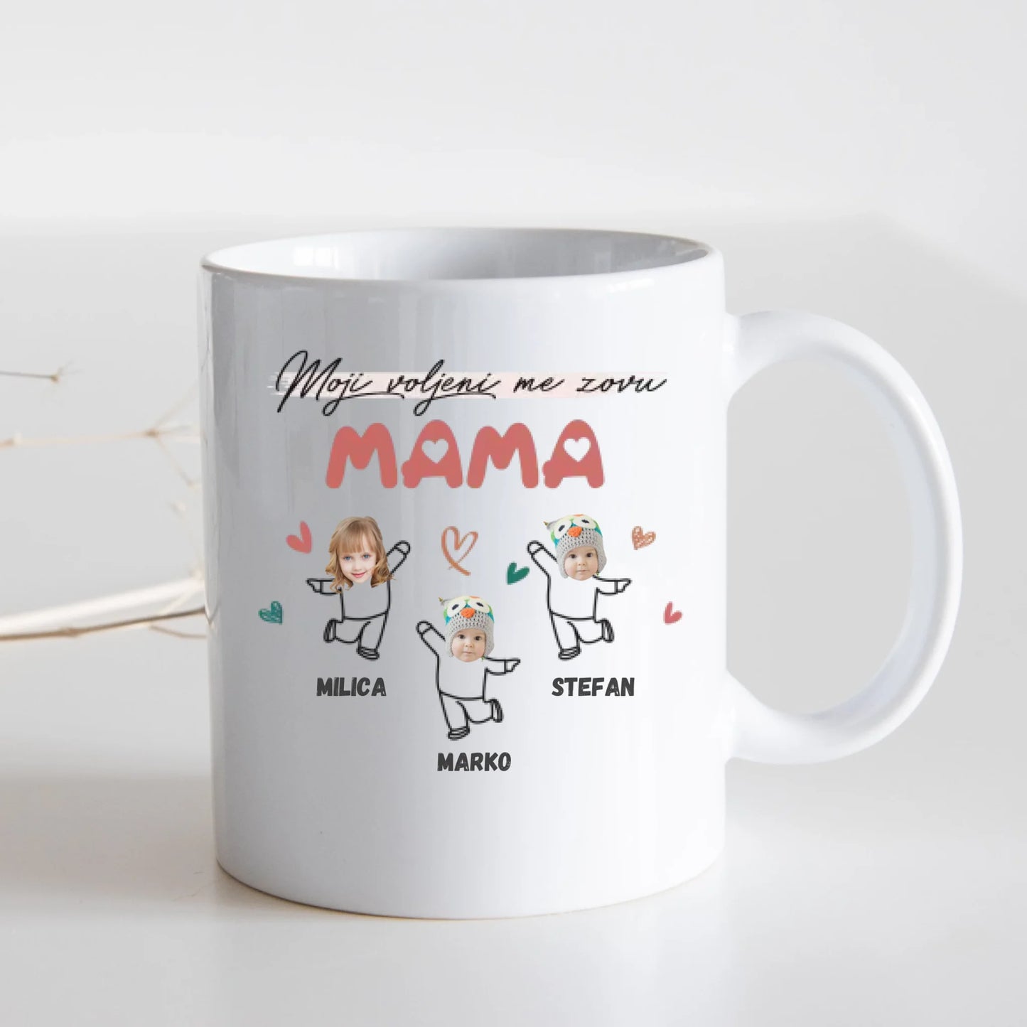 Moji voljeni me zovu - Mama - Šoljica