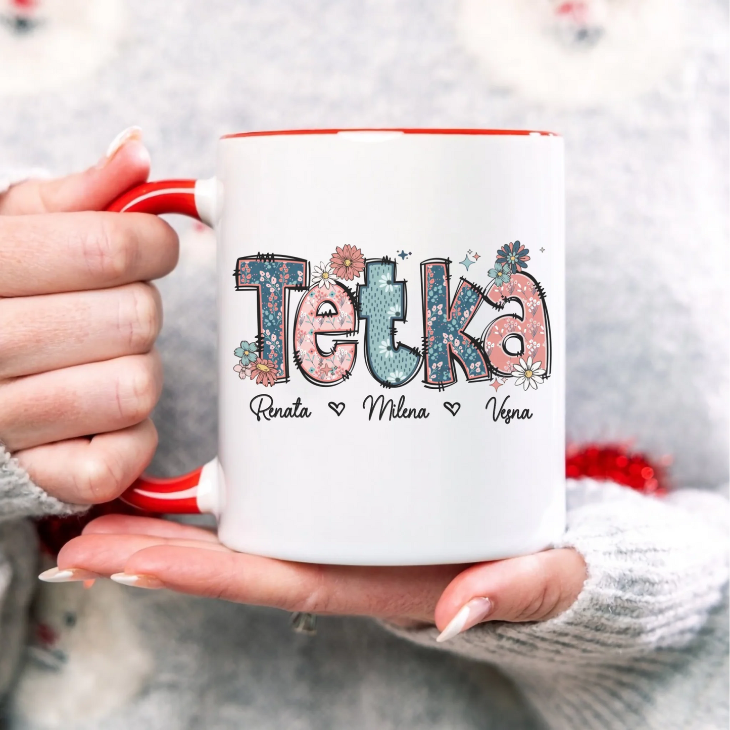 Tetka (izbor do 8 imena deteta)- Šoljica