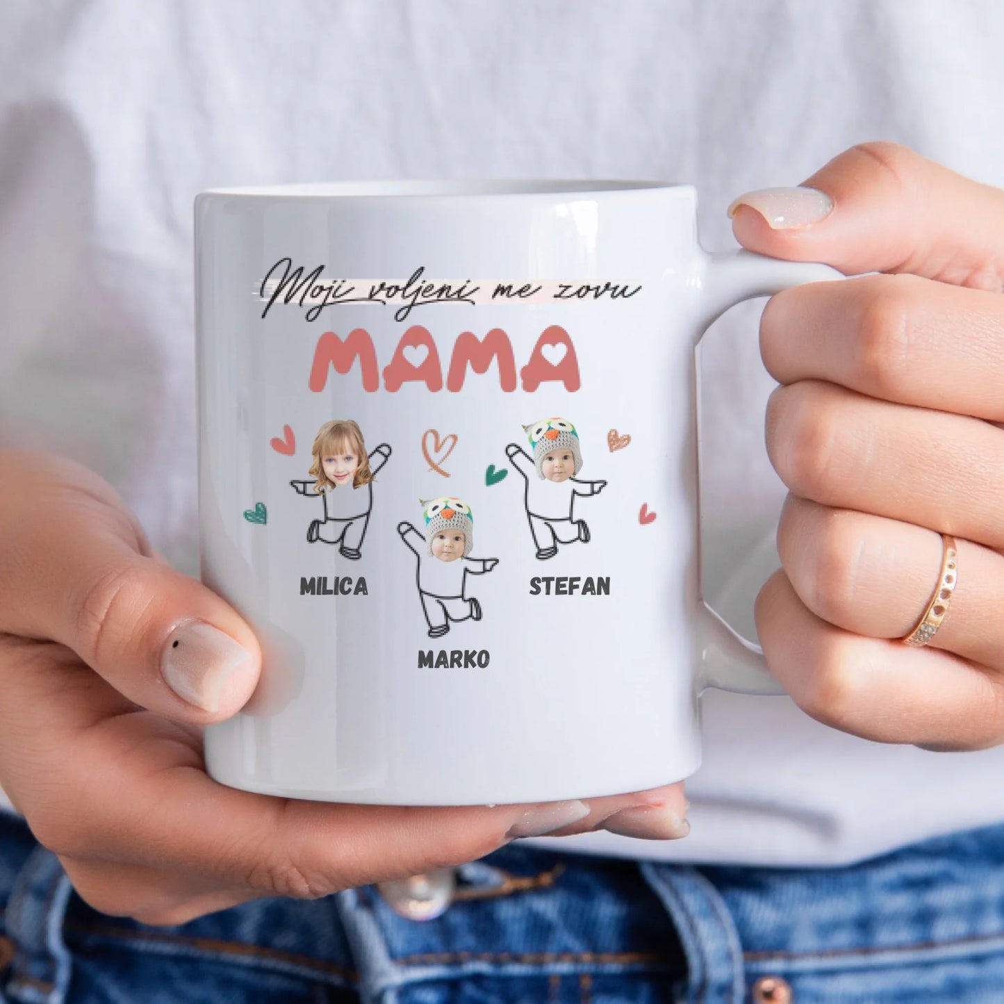 Moji voljeni me zovu - Mama - Šoljica