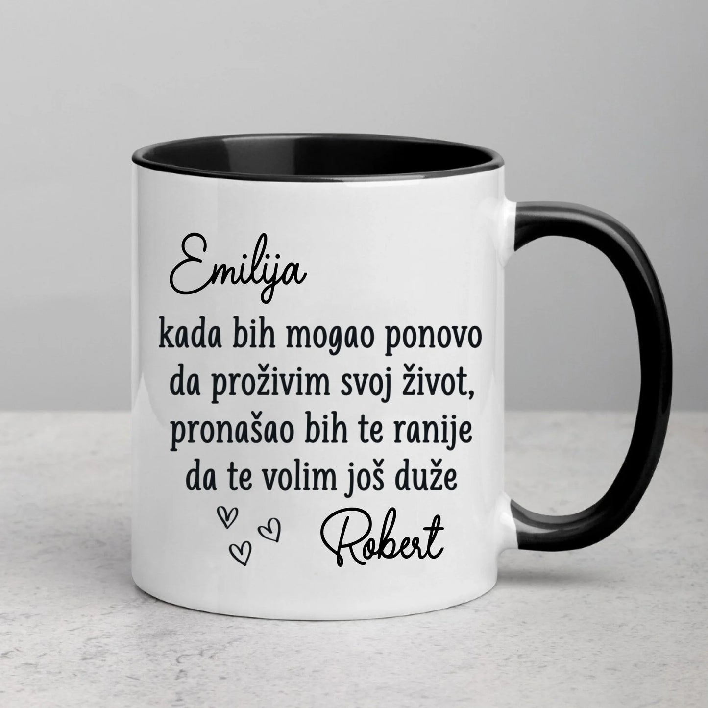 Šoljica sa posvetom za parove