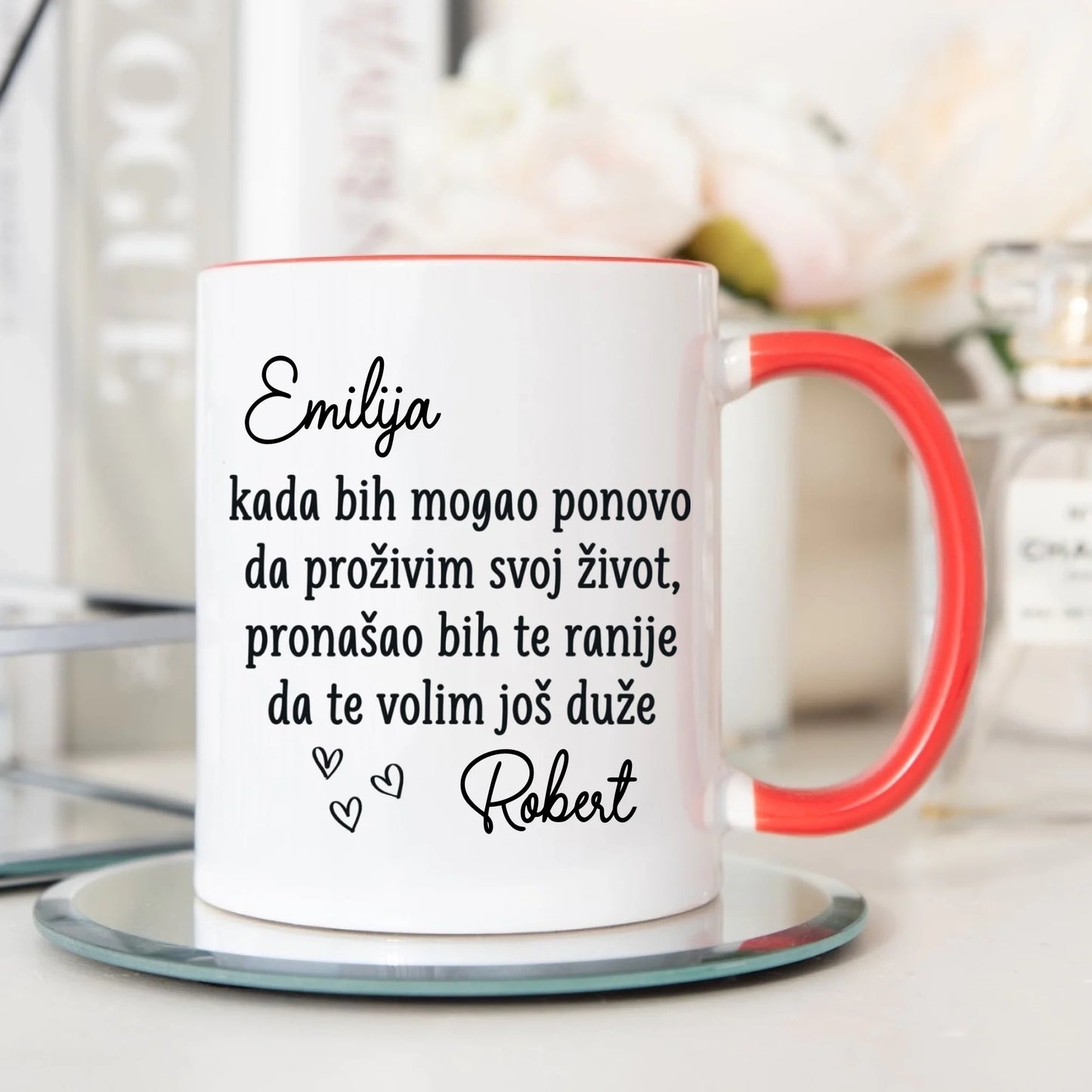 Šoljica sa posvetom za parove