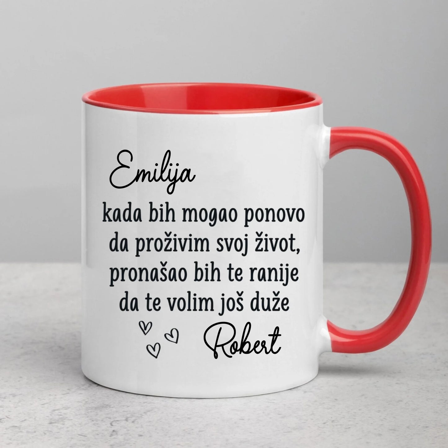 Šoljica sa posvetom za parove