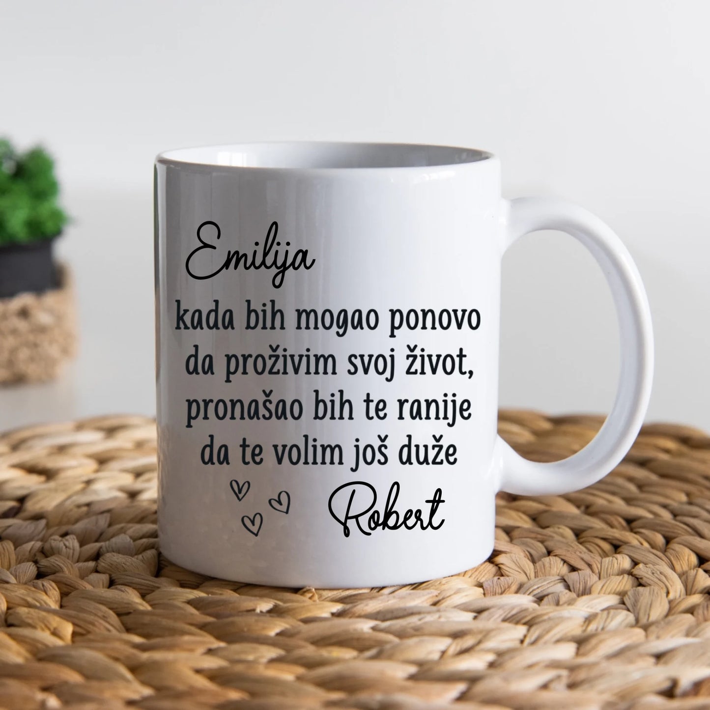 Šoljica sa posvetom za parove