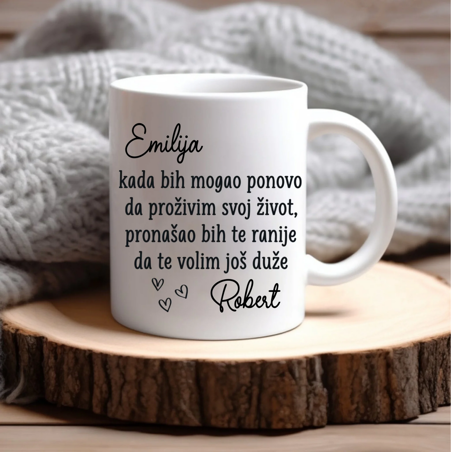 Šoljica sa posvetom za parove