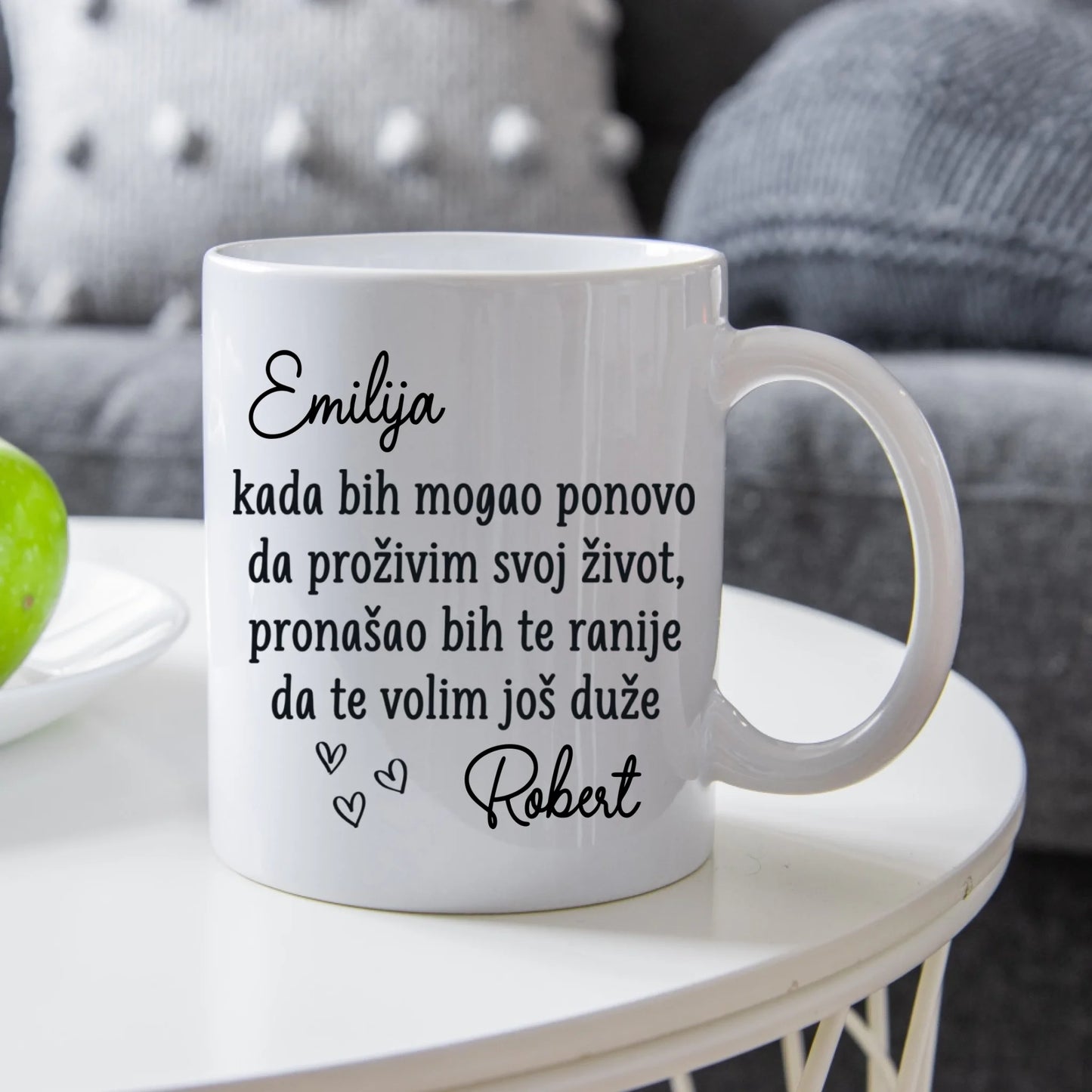Šoljica sa posvetom za parove