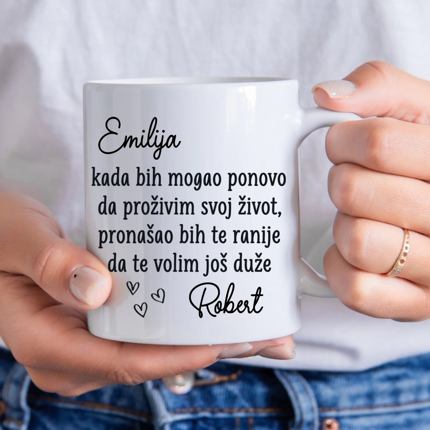 Šoljica sa posvetom za parove