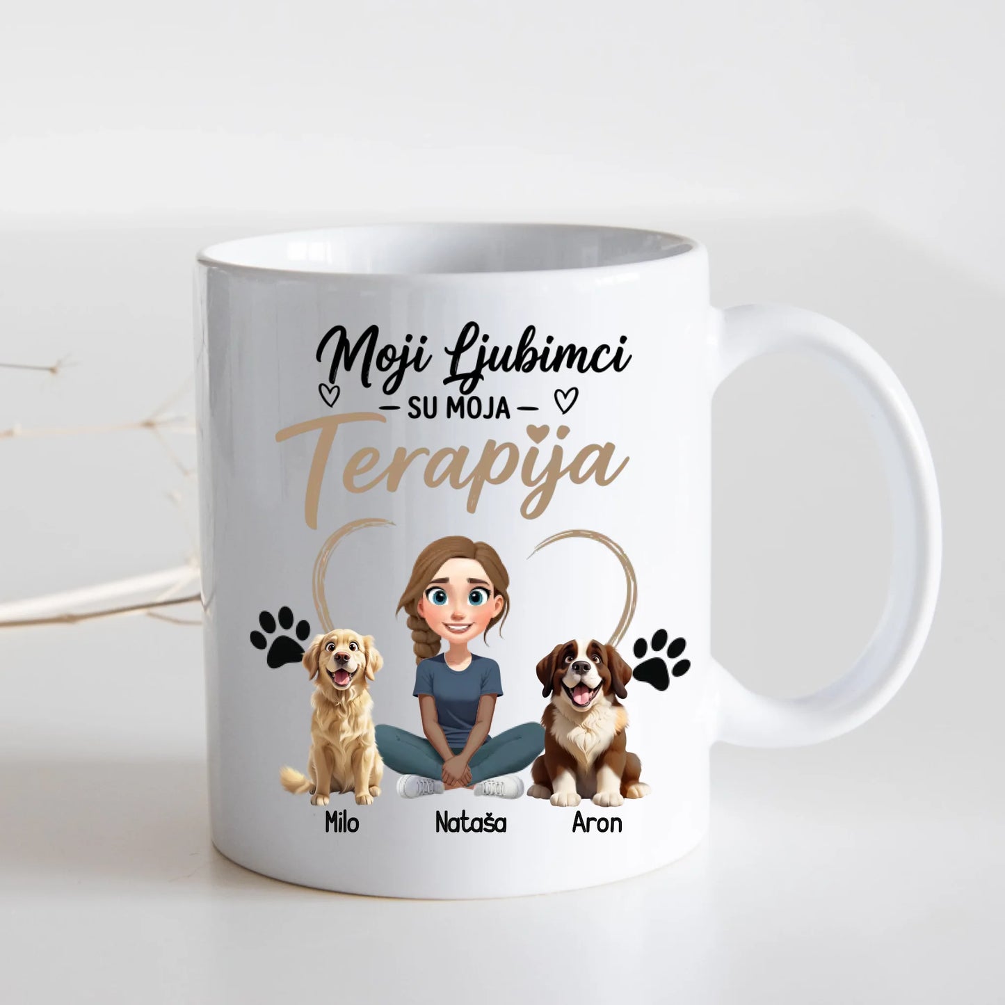 Moji Ljubimci su moja terapija - Šoljica