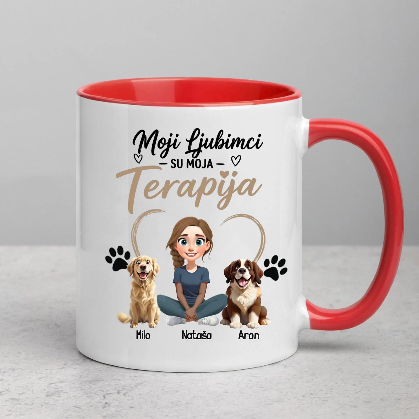 Moji Ljubimci su moja terapija - Šoljica