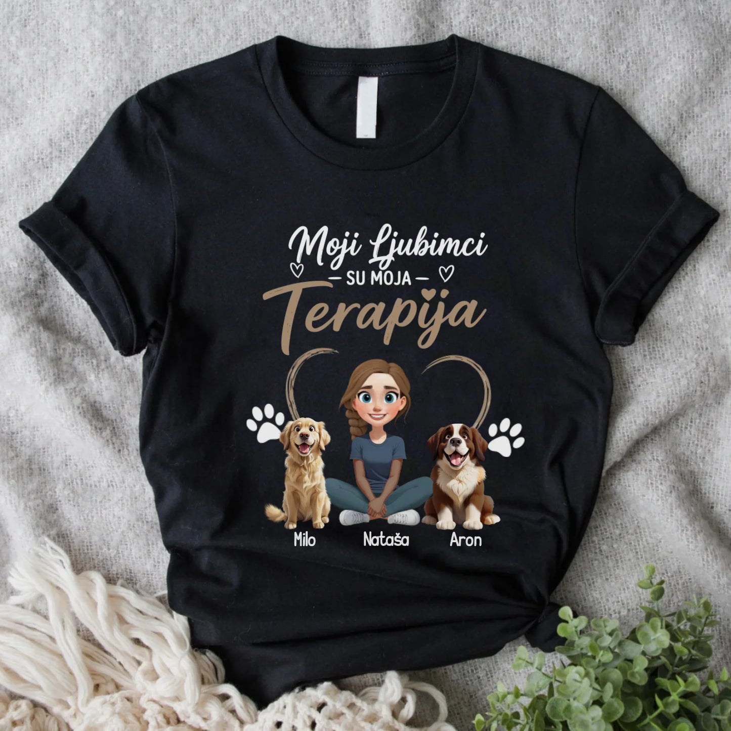 Moji ljubimci su moja terapija - Majica