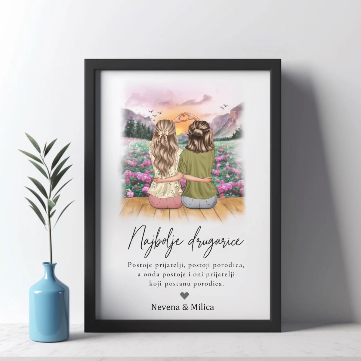 Najbolje drugarice - Priroda - Uramljen Poster