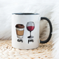 Am- coffee Pm-wine - Šoljica