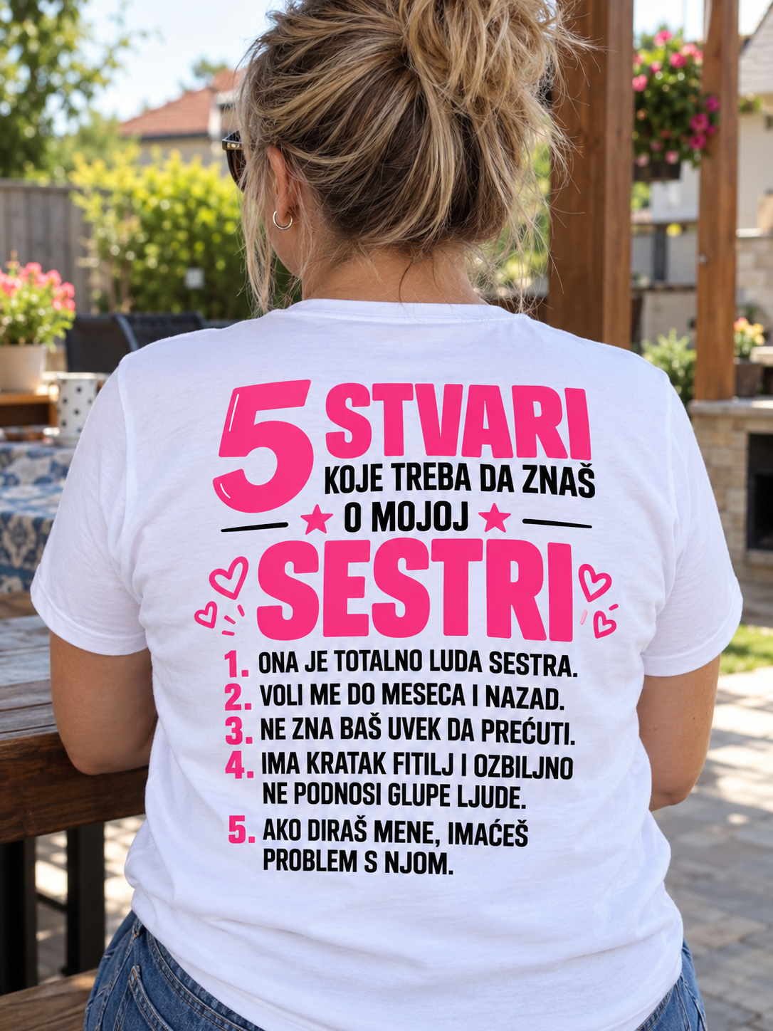 5 stvari o mojoj sestri - Majica