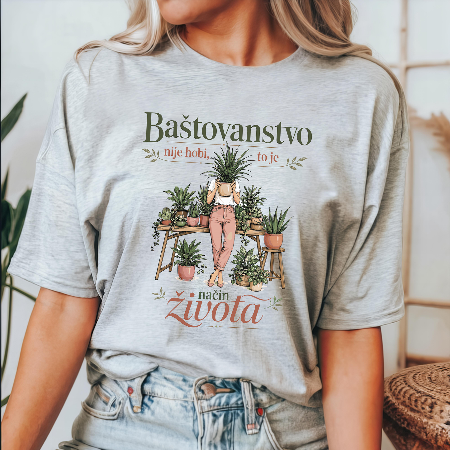 Baštovanstvo - nije hobi to je način života - Majica