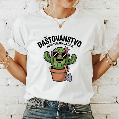 Baštovanstvo - terapija za živce - Majica