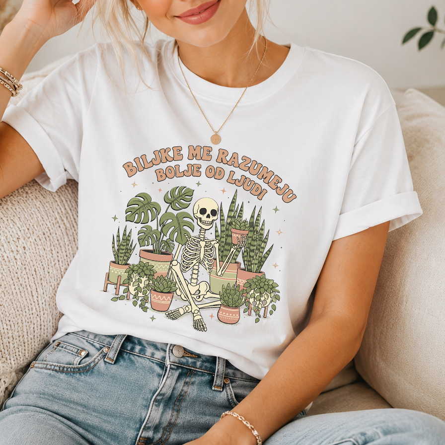 Biljke me razumeju bolje od ljudi - Majica