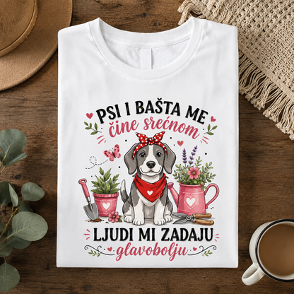 Psi, bašta i mir – Majica